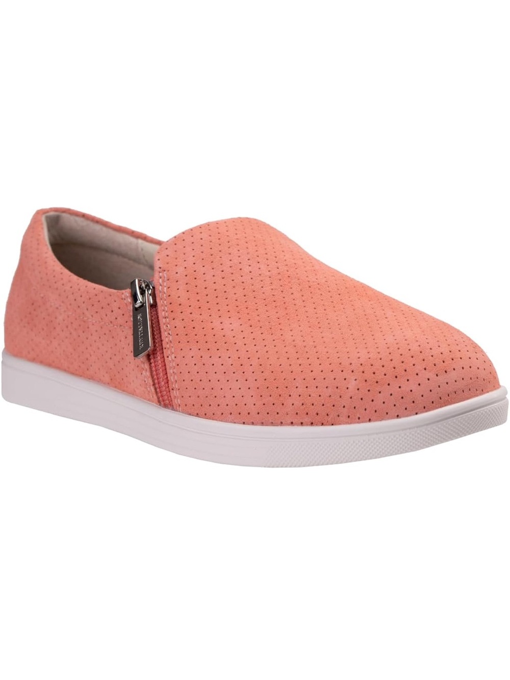 Coral Slip-On Perforated Casual Sneaker